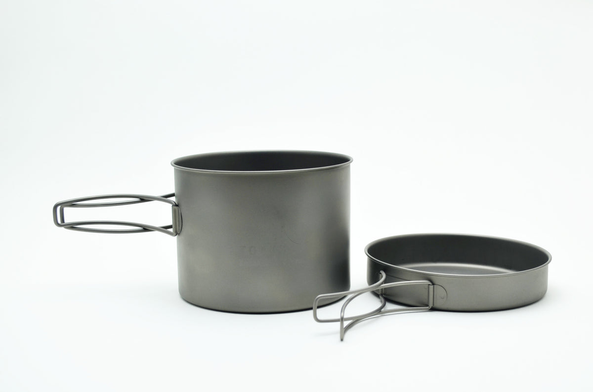 Toaks Titanium 1300ml Pot with Pan